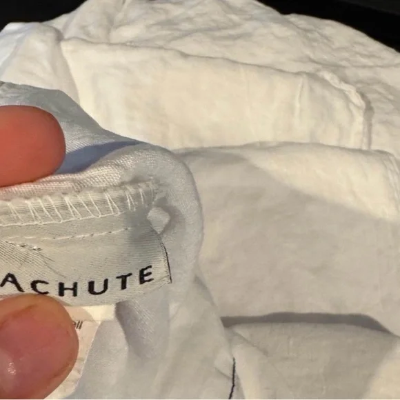 Parachute Crisp White Bedding Sheets Queen - Picture 3 of 4